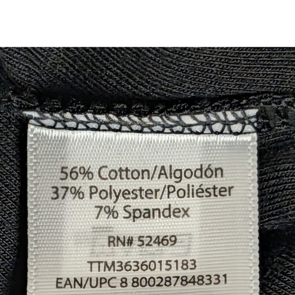 Time & Tru Maternity 2-Piece Black Ribbed Tank Dress‎ Set Large 12-14 NWT - Picture 9 of 12